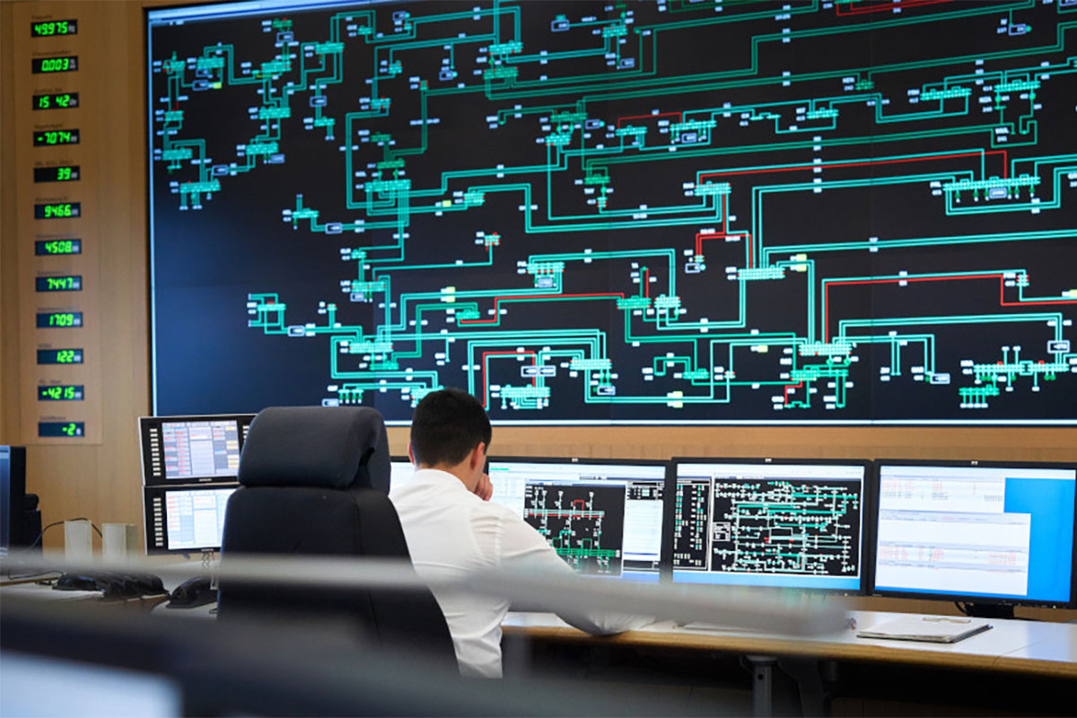Technician-in-Control-Room